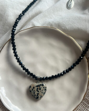 Collar Jaspe Negro