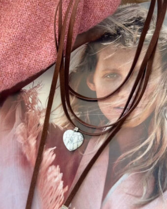 Collar Lazo White Love