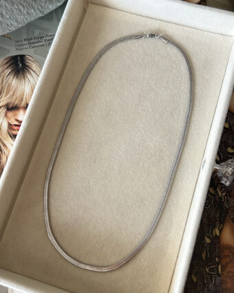 Collar Snake Silver