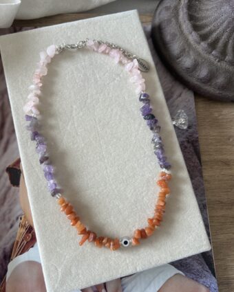 Collar Mix Stone Ojo