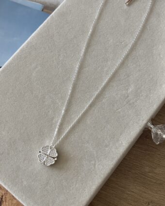 Collar Trebol Silver