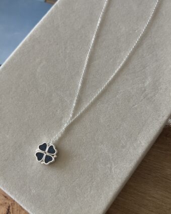 Collar Trebol Silver