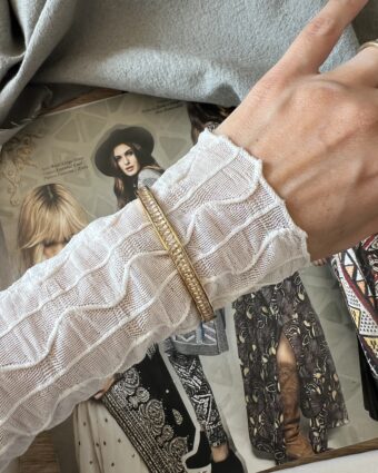 Pulsera esclava gruesa Shine