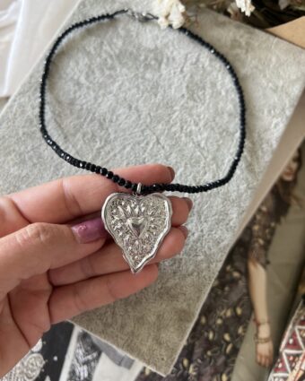 Collar Big Heart cristales