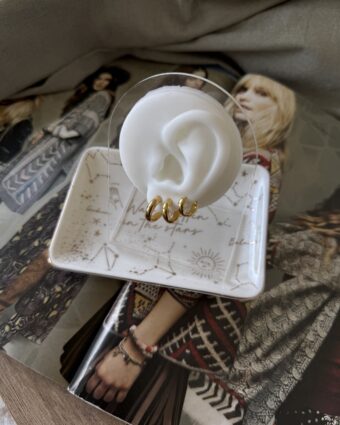 Aros Argolla Basics Doradas