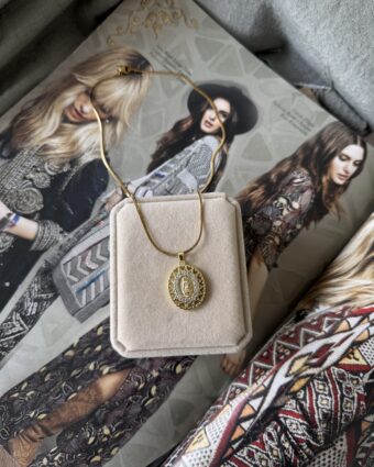 Collar Virgen de Guadalupe Gold 2