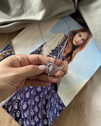 Collar Virgen de Guadalupe Silver 1