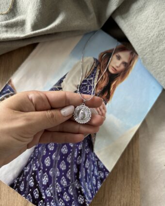 Collar Virgen de Guadalupe Silver 2