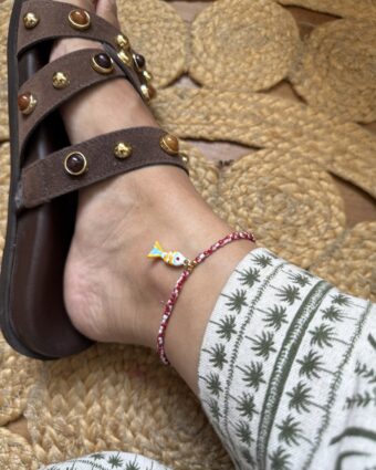 Tobillera Mini pez Aqua