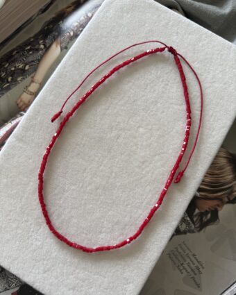 Collar Cristal Liso Bordo