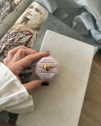 Anillo Gold Heart