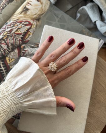 Anillo Trebol shine