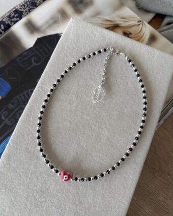 Collar Cristal heart