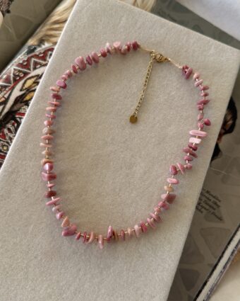 Collar Stone Rosado
