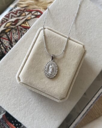 Collar Virgen de Guadalupe Silver 4