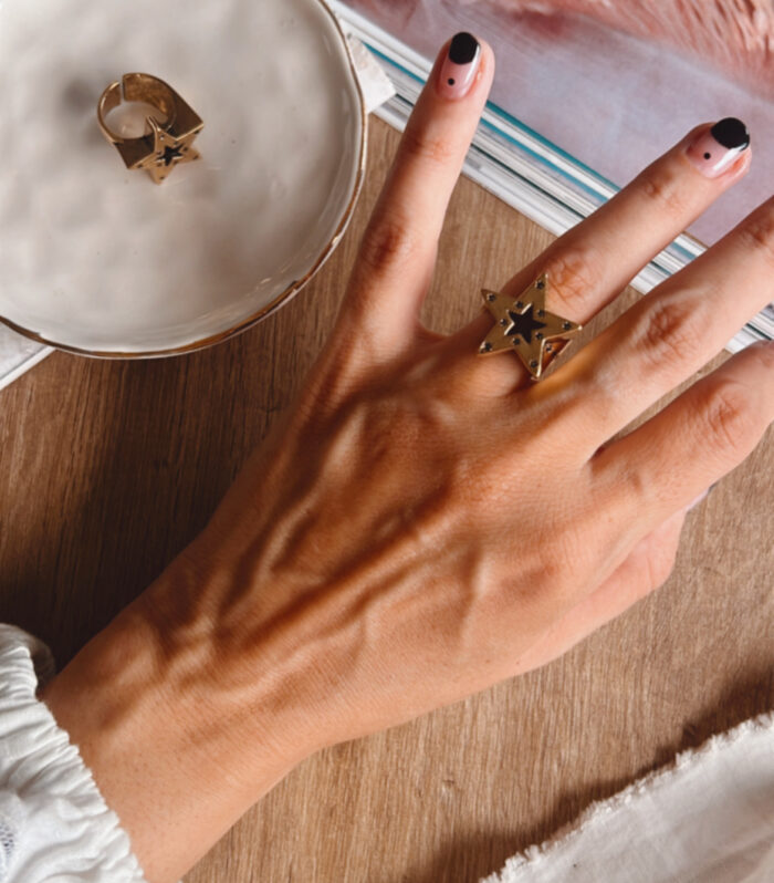 Anillo Gold Star
