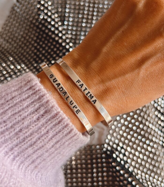 Pulsera Esclava Siento Plata 925