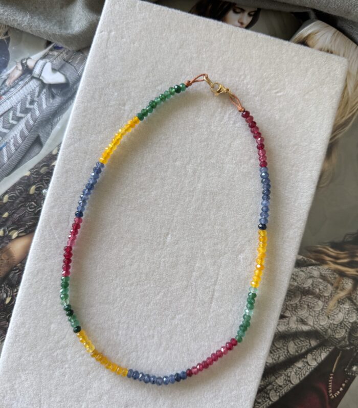 Collar Natural Stone multicolor