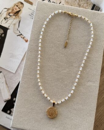 Collar Soul White Virgencita
