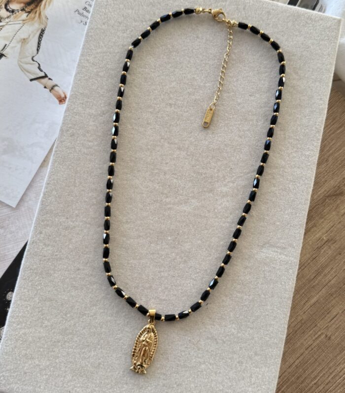 Collar Soul Black Virgencita