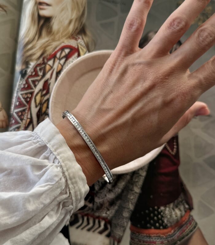 Pulsera Esclava Shine Silver