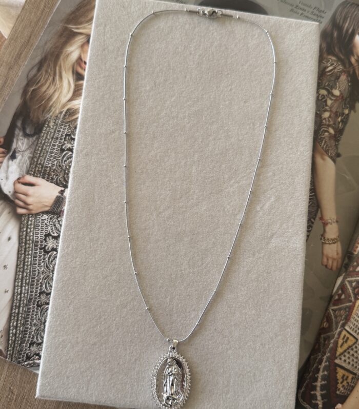 Collar Virgen Silver 7
