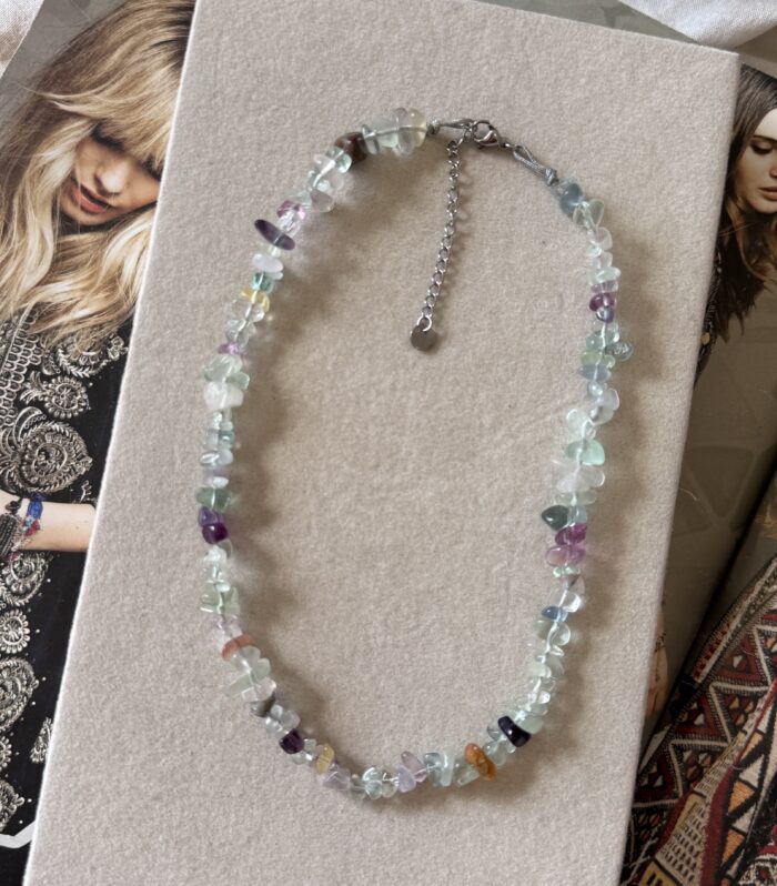 Collar Stone Aqua