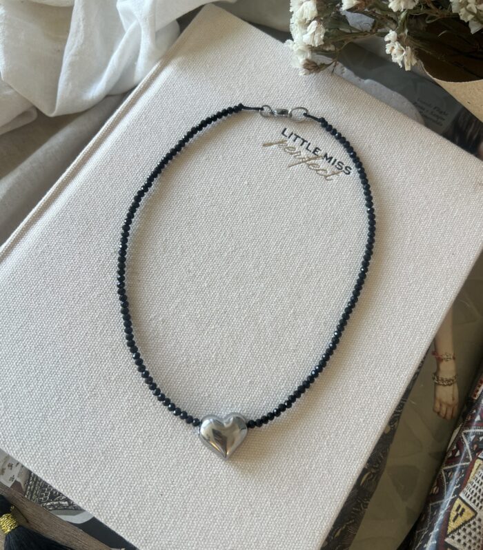 Collar Black Heart