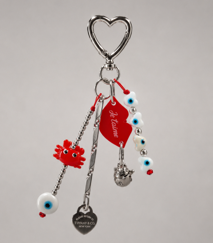 Llavero Charm Lucky Cat