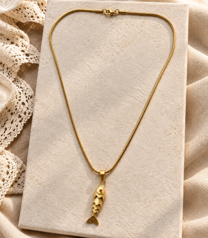 Collar Pez abundancia